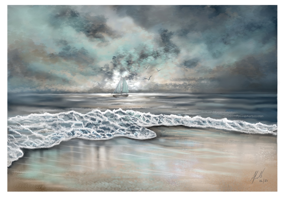 Ebbing tide