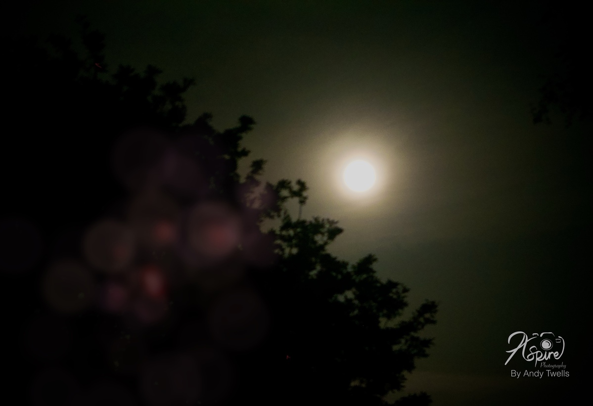 Blood moon Shawbury Shropshire