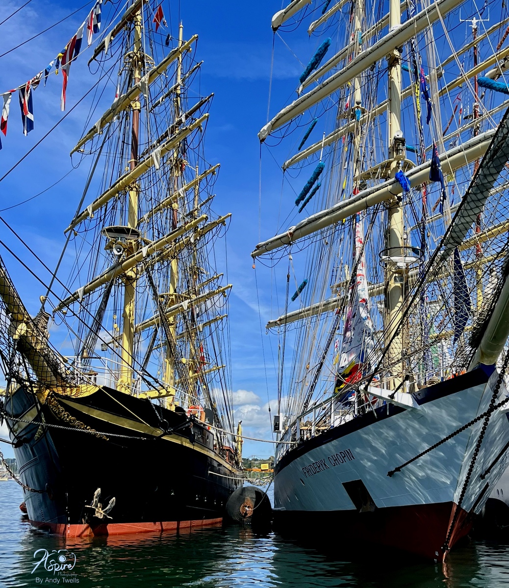 Tall ships at Falmouth